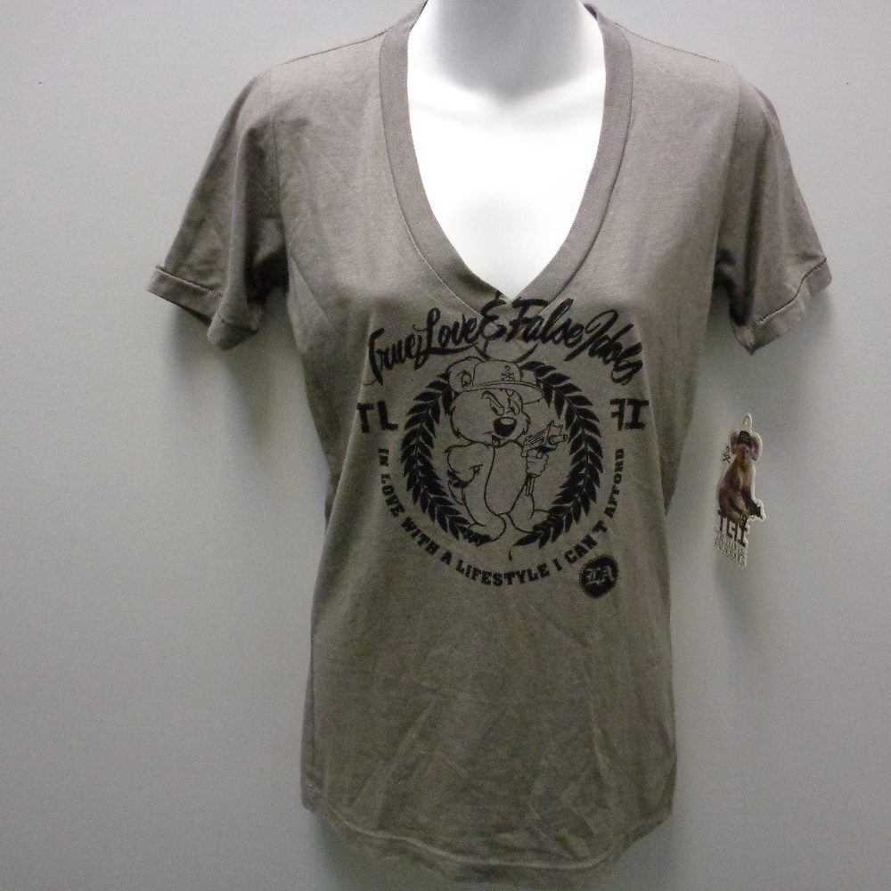 NWT TLFI TRUE LOVE FALSE IDOLS REGGIE TSHIRT LARGE